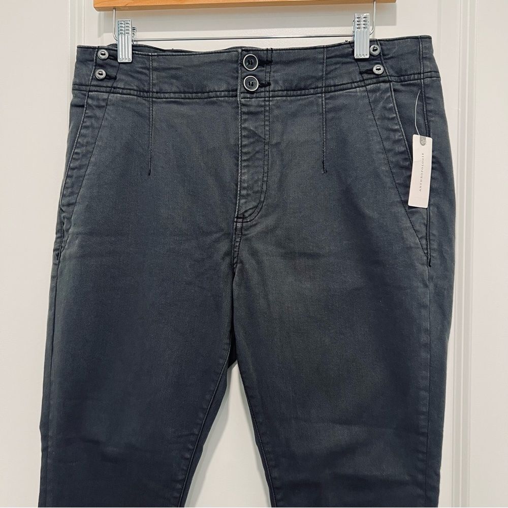 Anthropologie Pilcro High-Rise Darted Skinny Jeans in Black Women’s Sz. 31 NWT - Picture 3 of 14